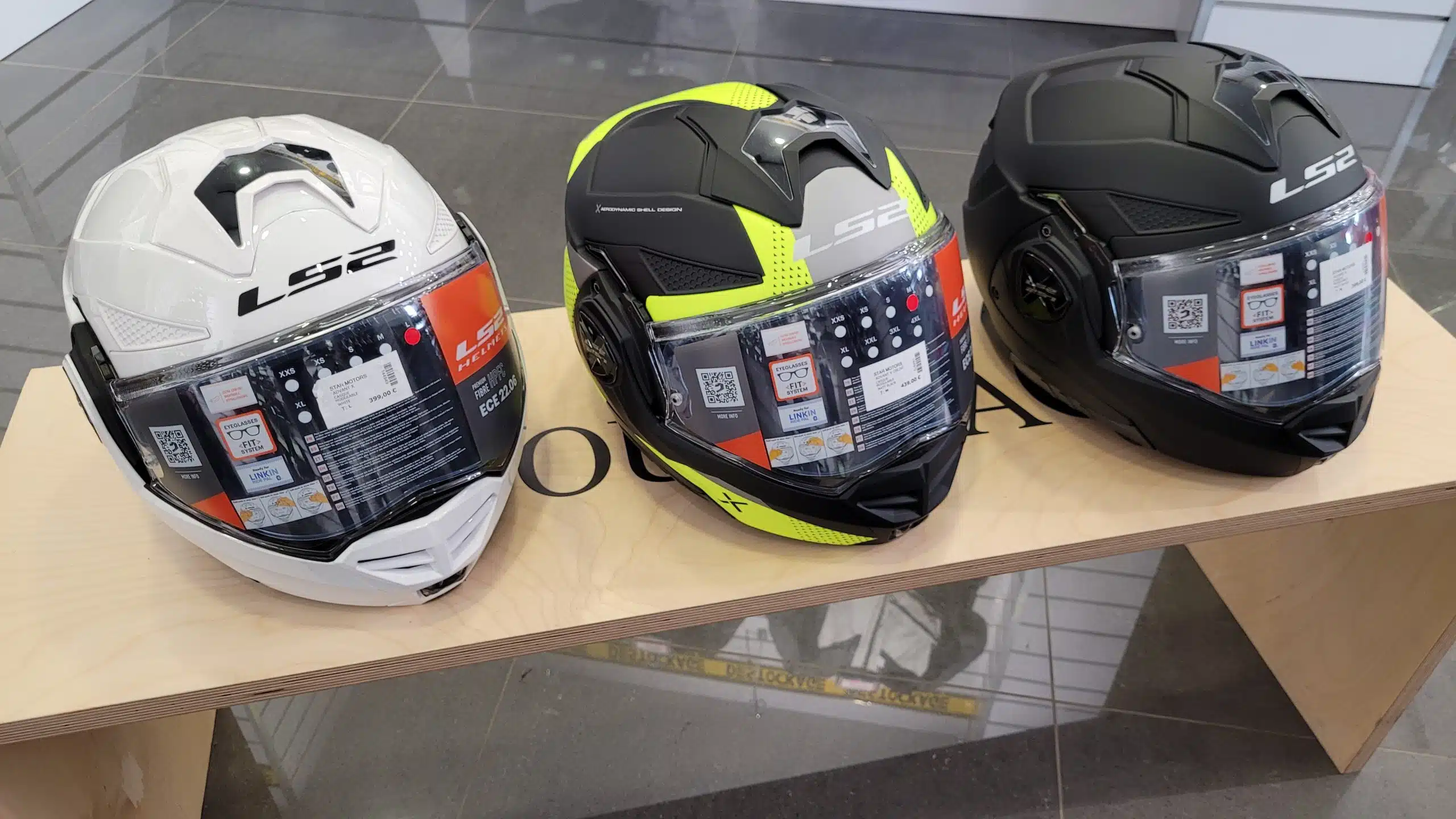 Casques de moto