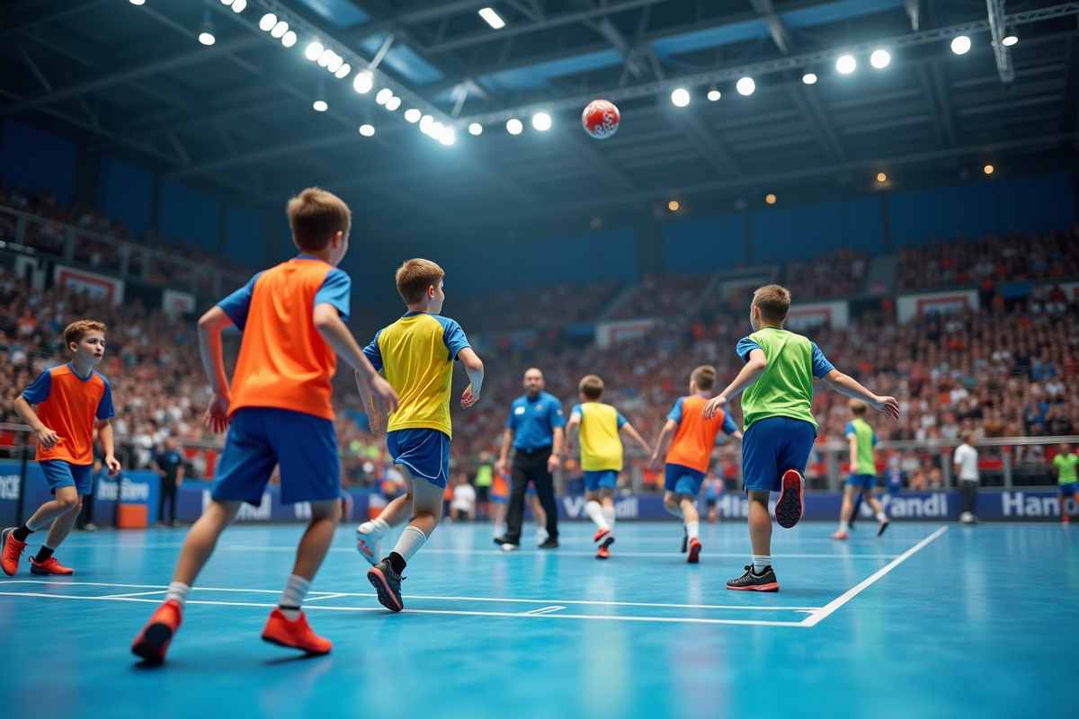 Quelle est la durée d’un match de handball pour les juniors et les seniors ?