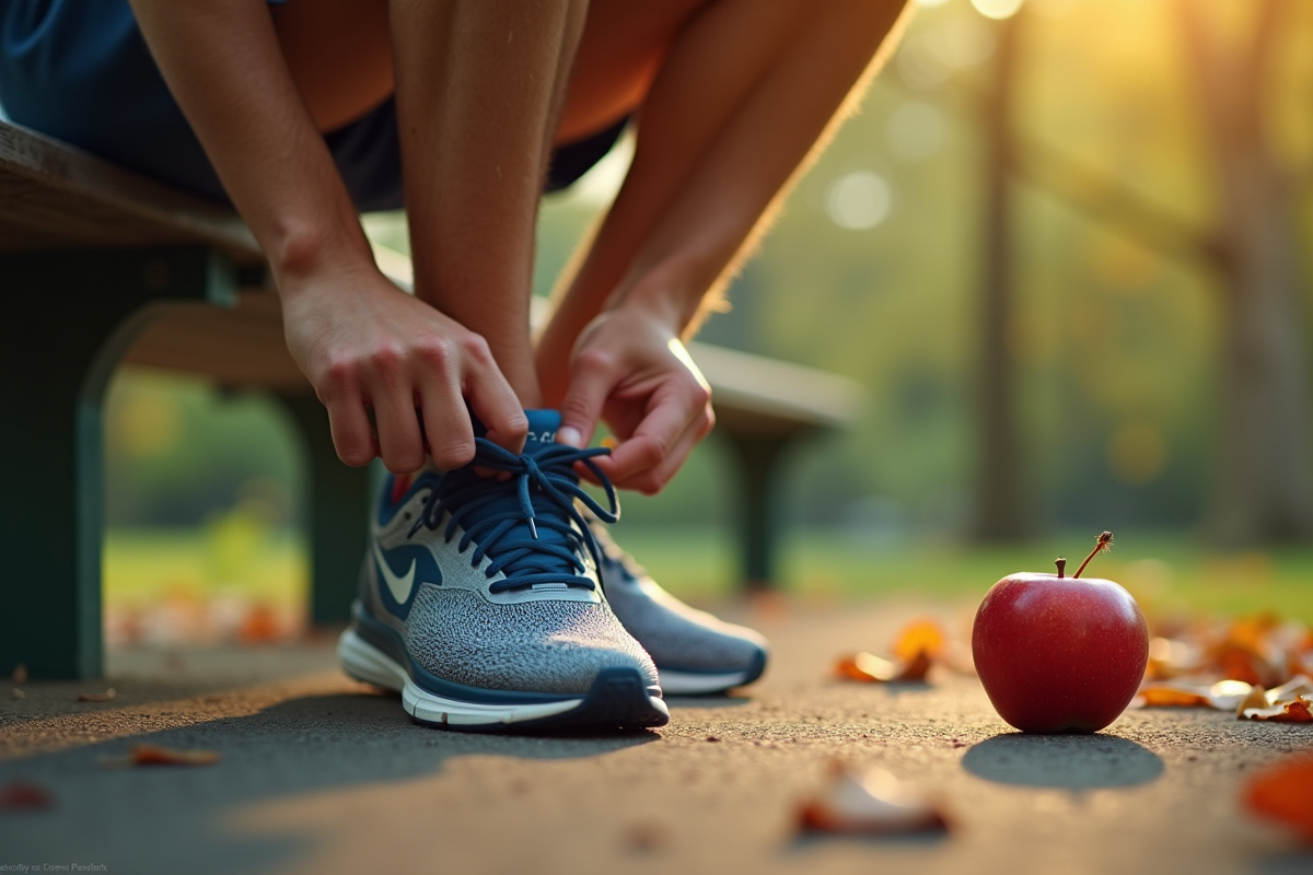 Collation course : Est-ce judicieux de consommer une pomme avant l’effort sportif ?