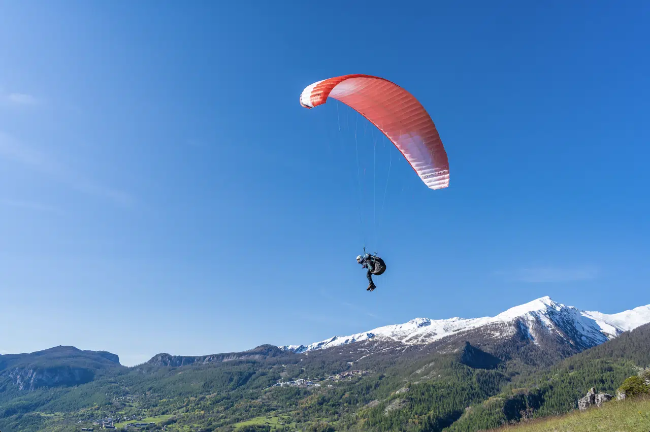 taille pour faire du parapente